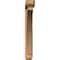Ekena Millwork Thorton Craftsman Smooth Bracket w/ Offset Brace, Western Red Cedar, 5 1/2"W x 40"D x 40"H BKT0604X40X40THR04SWR - alternate 4
